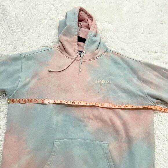 Sisters Pastel Rainbow Sherbet Tie Dye Hoodie James Charles YouTube Extra Large - Picture 3 of 8
